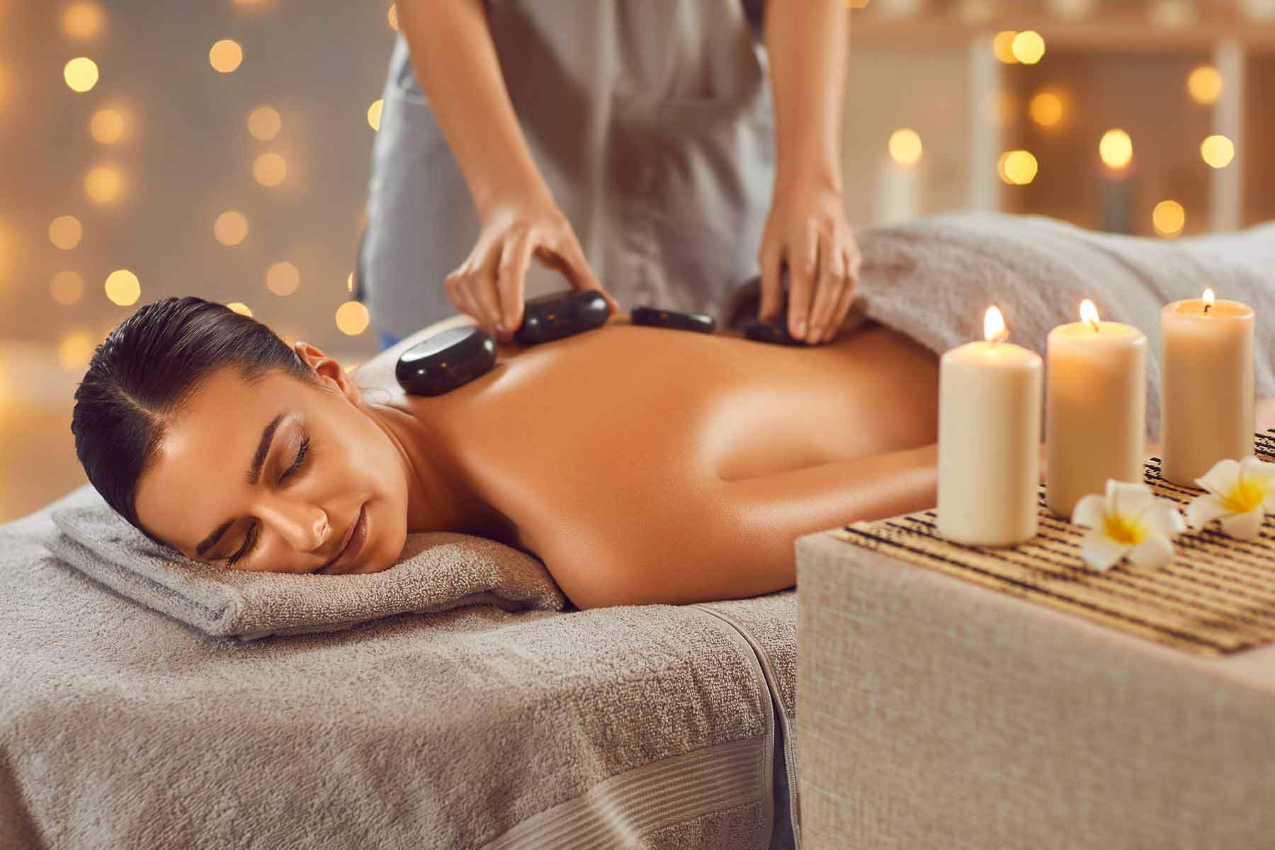Hot Stone Massage treatment